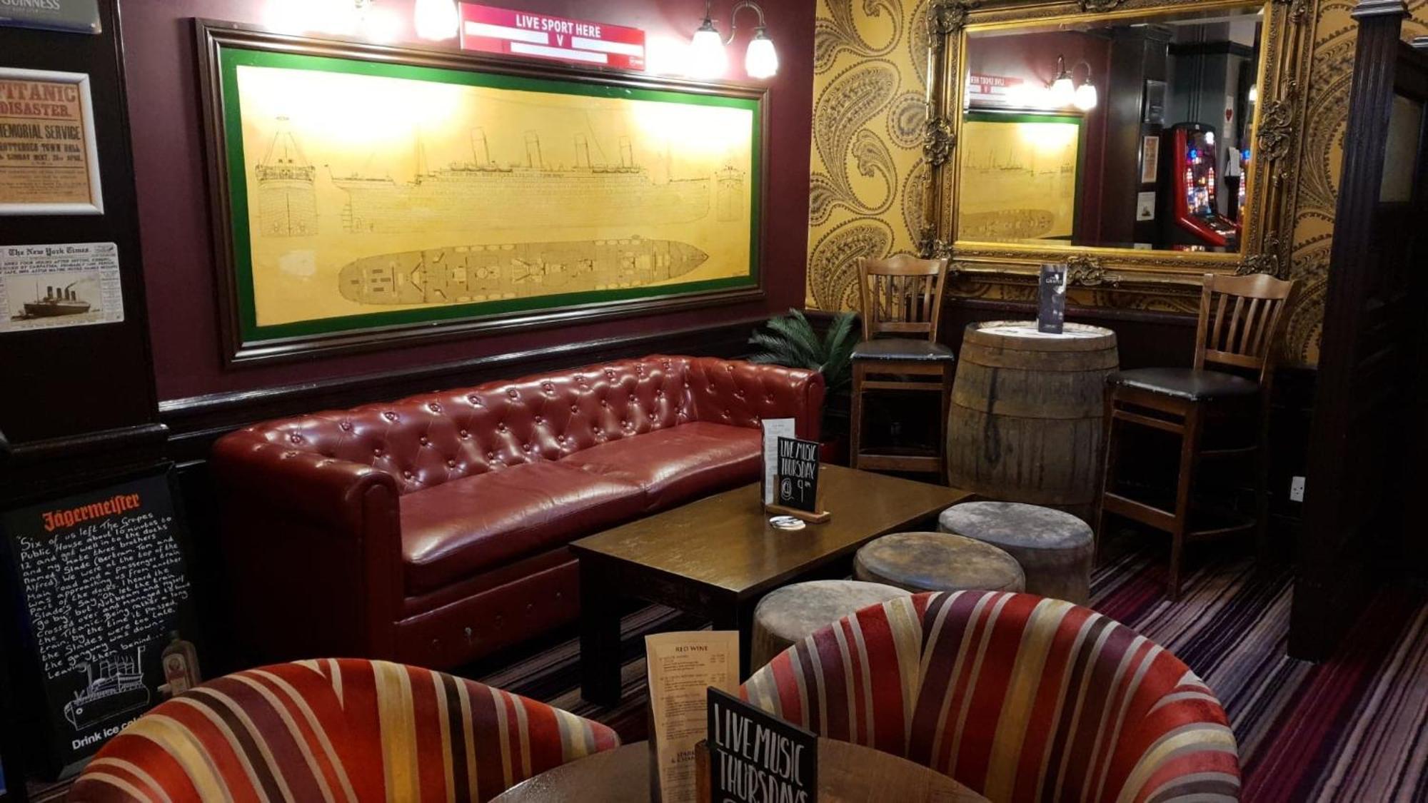 The Grapes Pub Hotell Southampton Eksteriør bilde